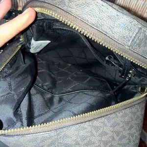 Michael Kors | Bags | Michael Kors Brown And Black Backpack  display picture 3